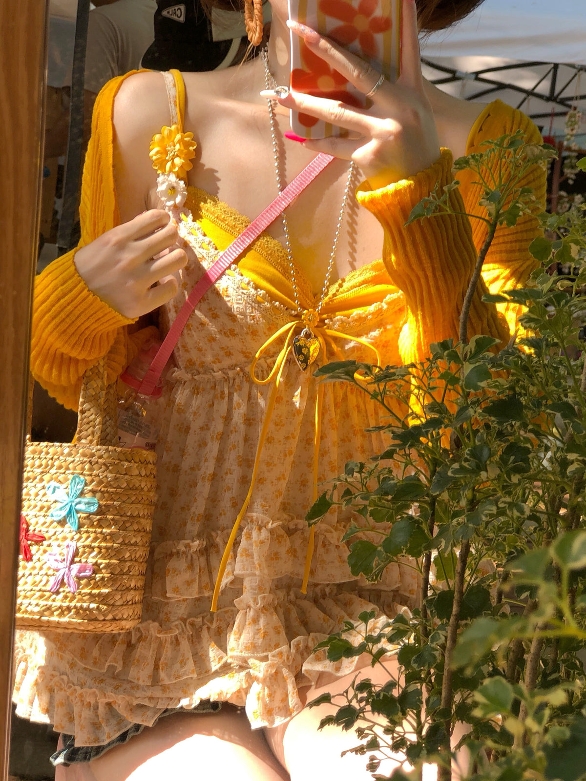 Garden Bloom Cardigans & Layer Camis-Sets-ntbhshop