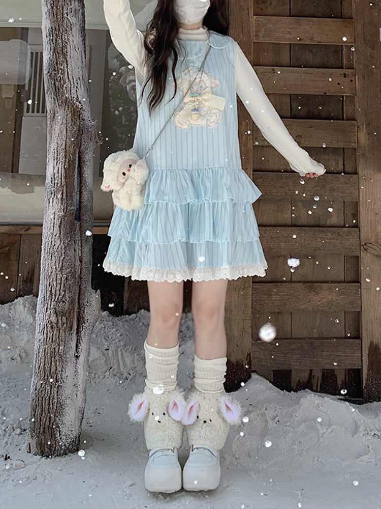 Dreamy Sheep Garden Cake Dresses-ntbhshop
