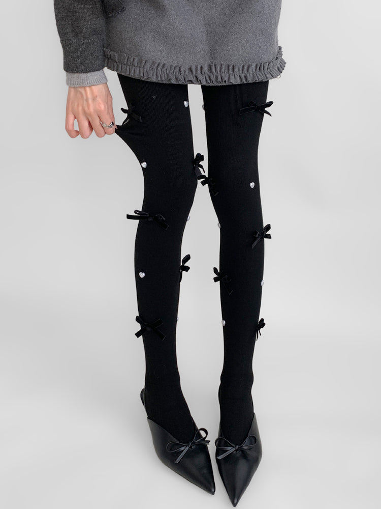 Softloom Ribbon Knit Tights-ntbhshop