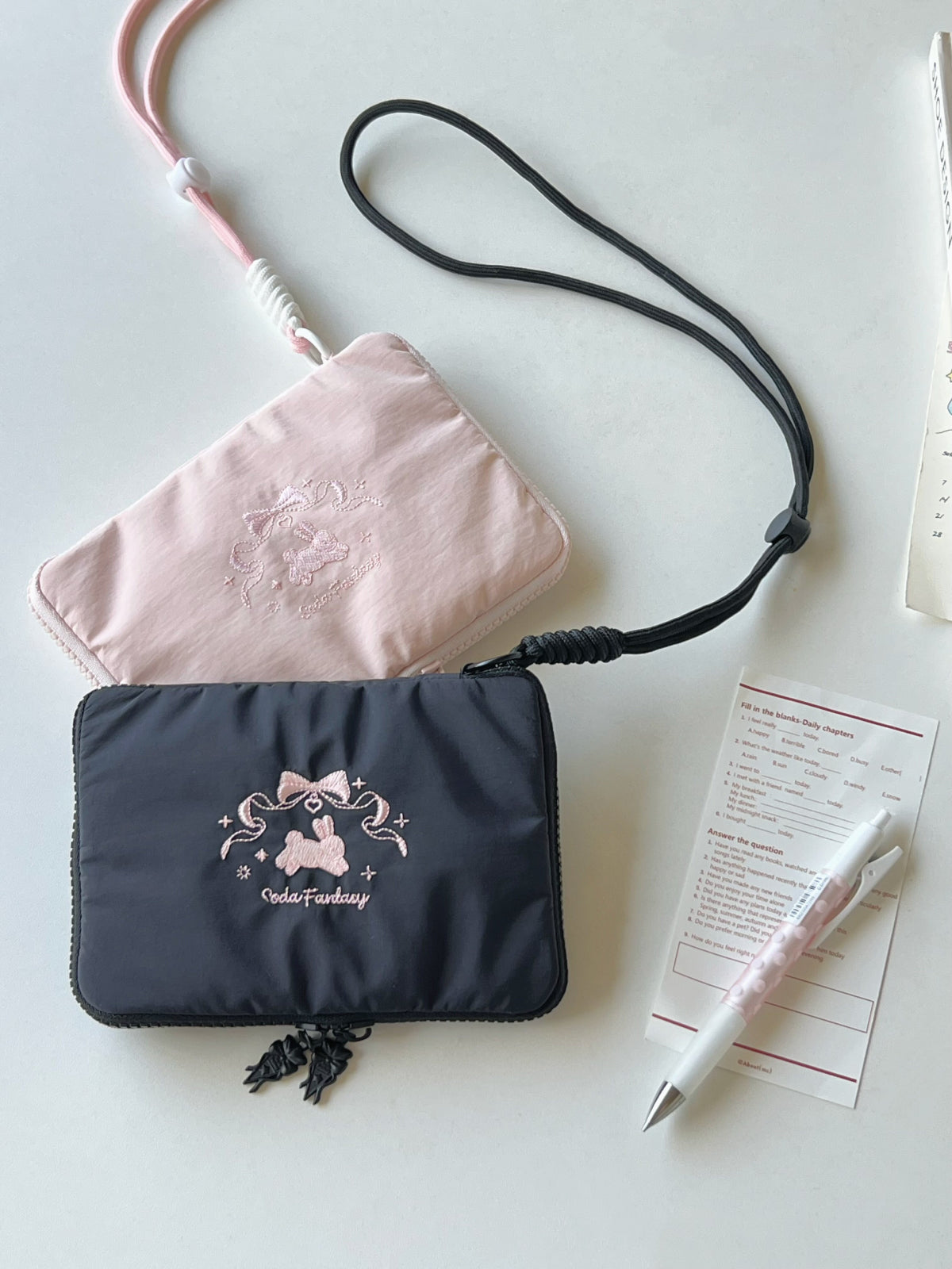 Bunny Bow Passport Pouch-Accessories-ntbhshop