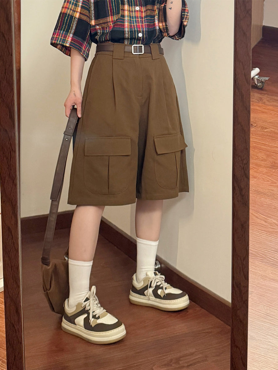 Study Hall Cargo Shorts-Bottoms-ntbhshop