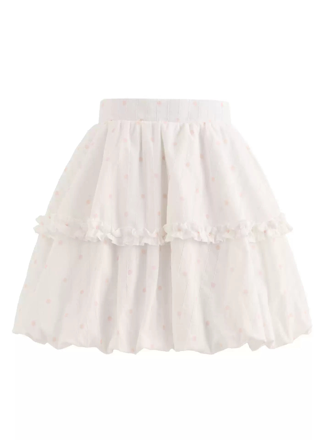 Polka Puff Bubble Skirts-Bottoms-ntbhshop