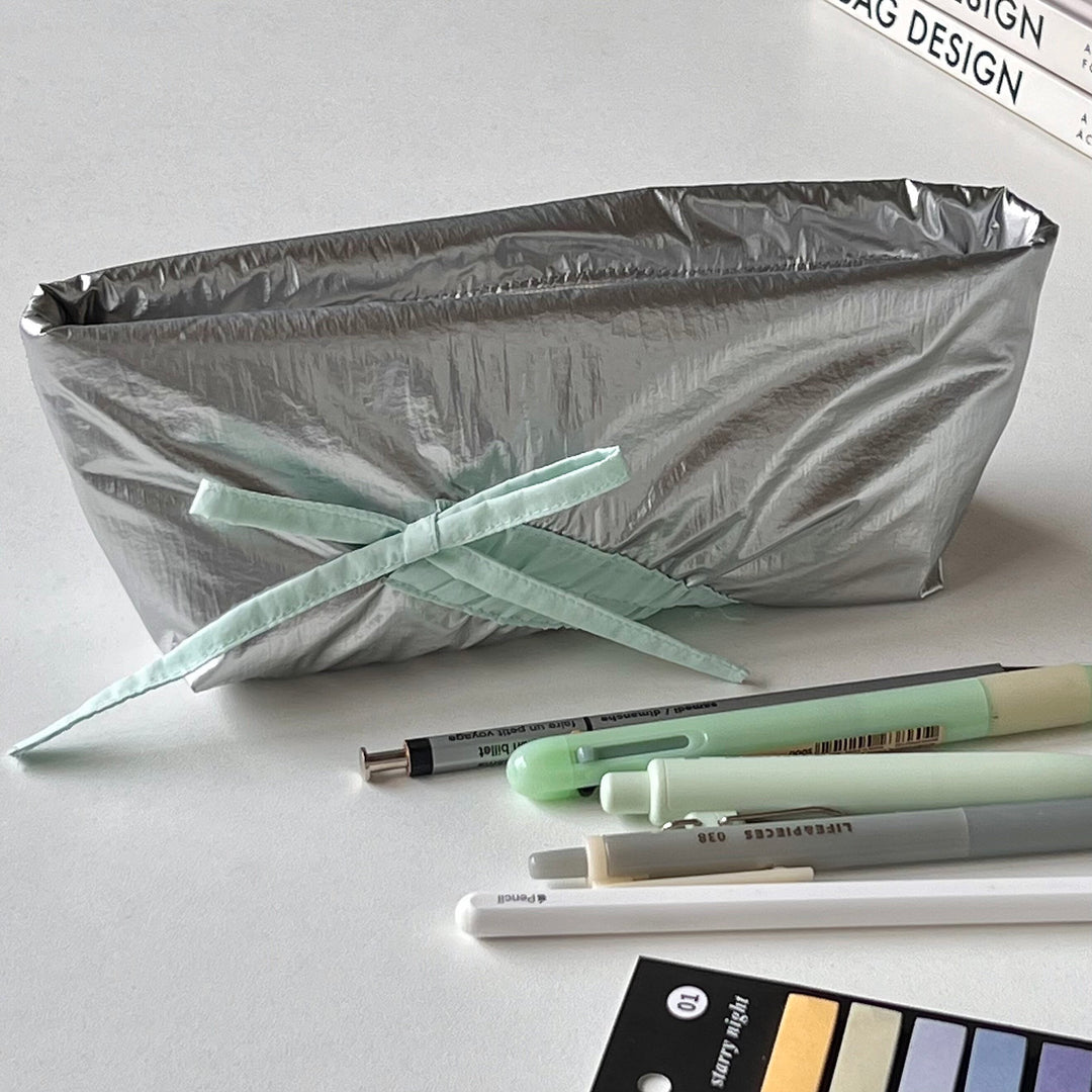 Gentle Ribbon Pencil Cases-Accessories-ntbhshop