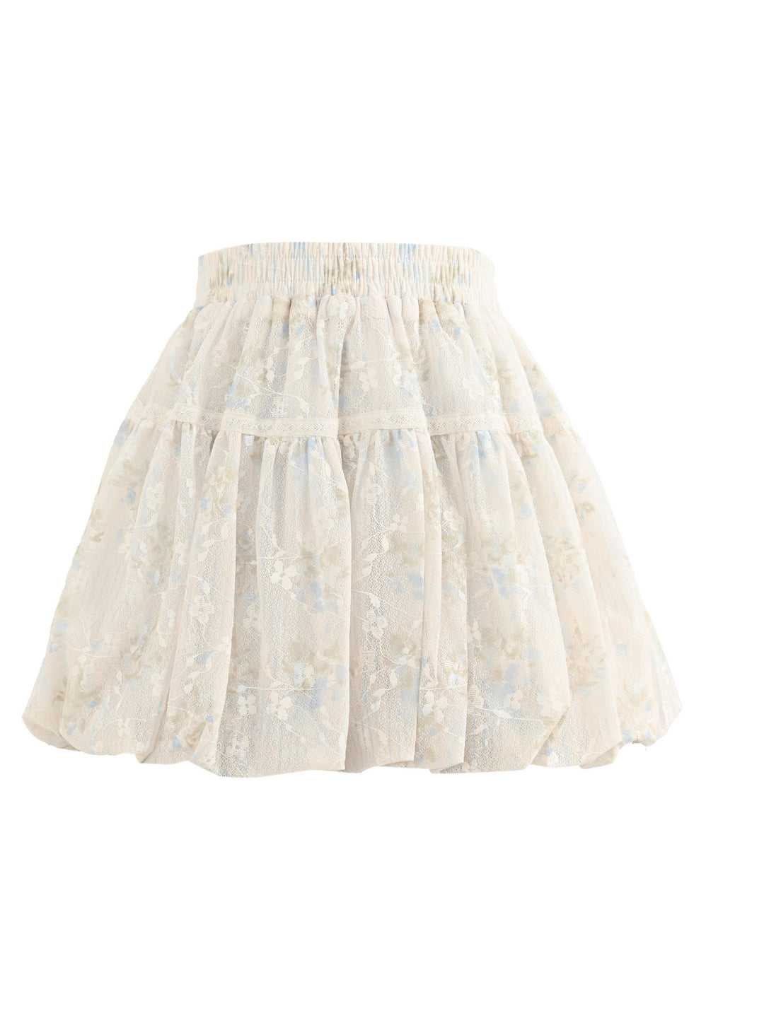 Floral Whisper Bubble Skirt-Bottoms-ntbhshop