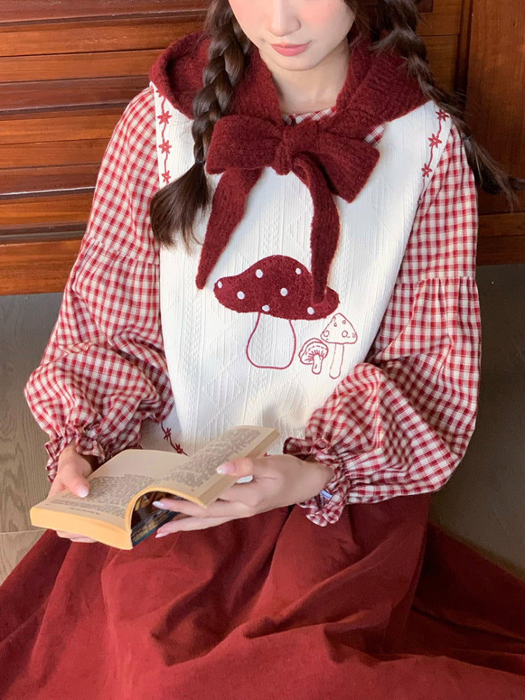 Cottage Grove Vest, Blouse & Skirt-Outerwear-ntbhshop