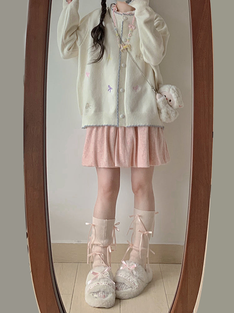 Sugar Bow Embroidery Cardigans-ntbhshop