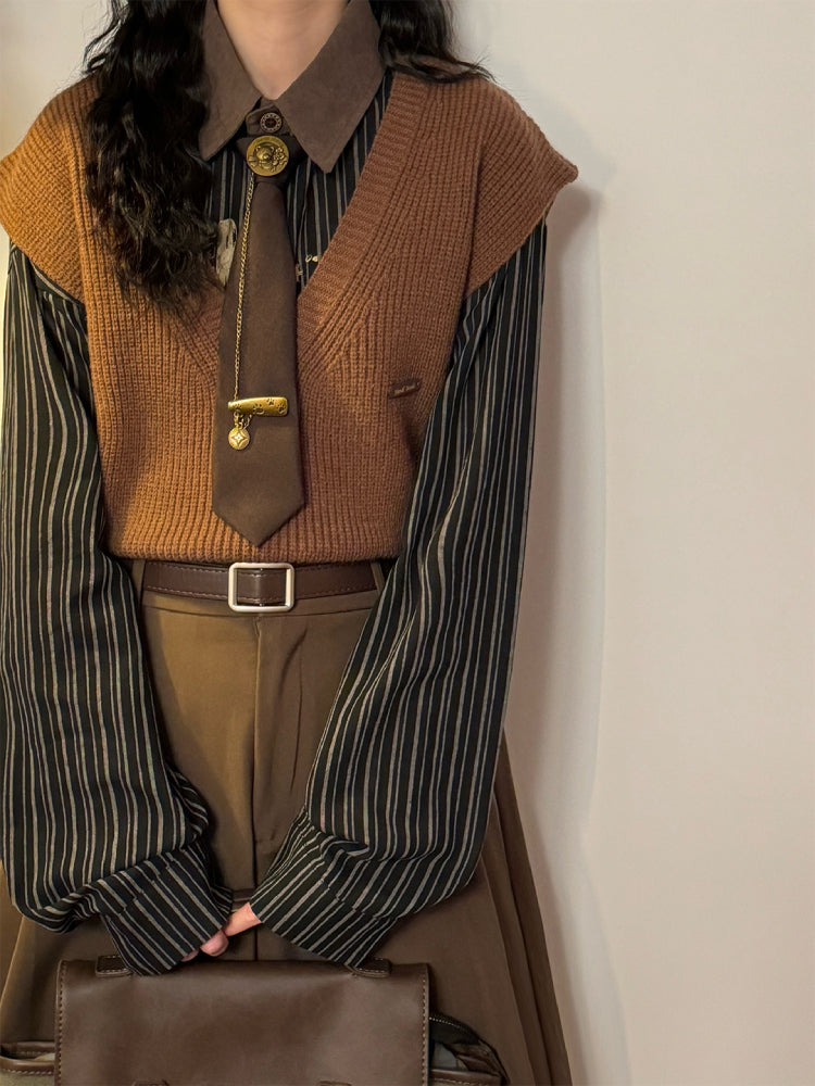 Library Lantern Scholar Knit Vests-ntbhshop