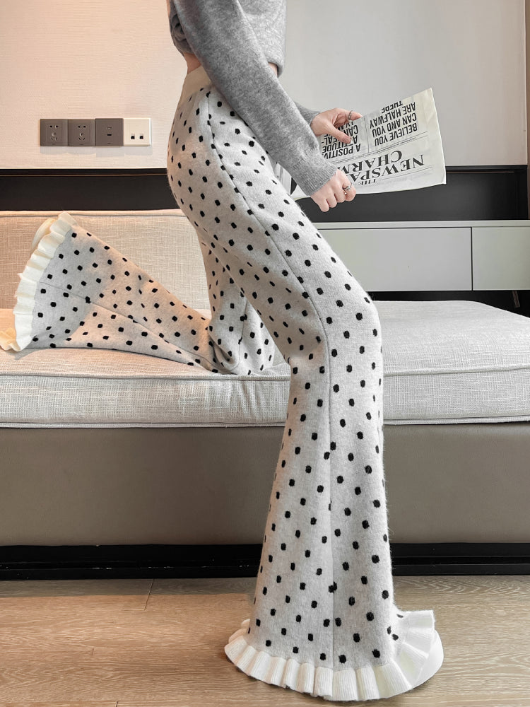 【Mochi】flare wide pants Mochi Flare Wide Pants