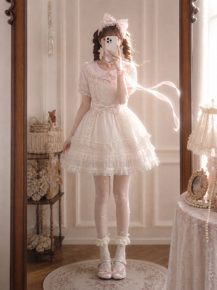 Cherry Parlor Blouse & Dress-Sets-ntbhshop