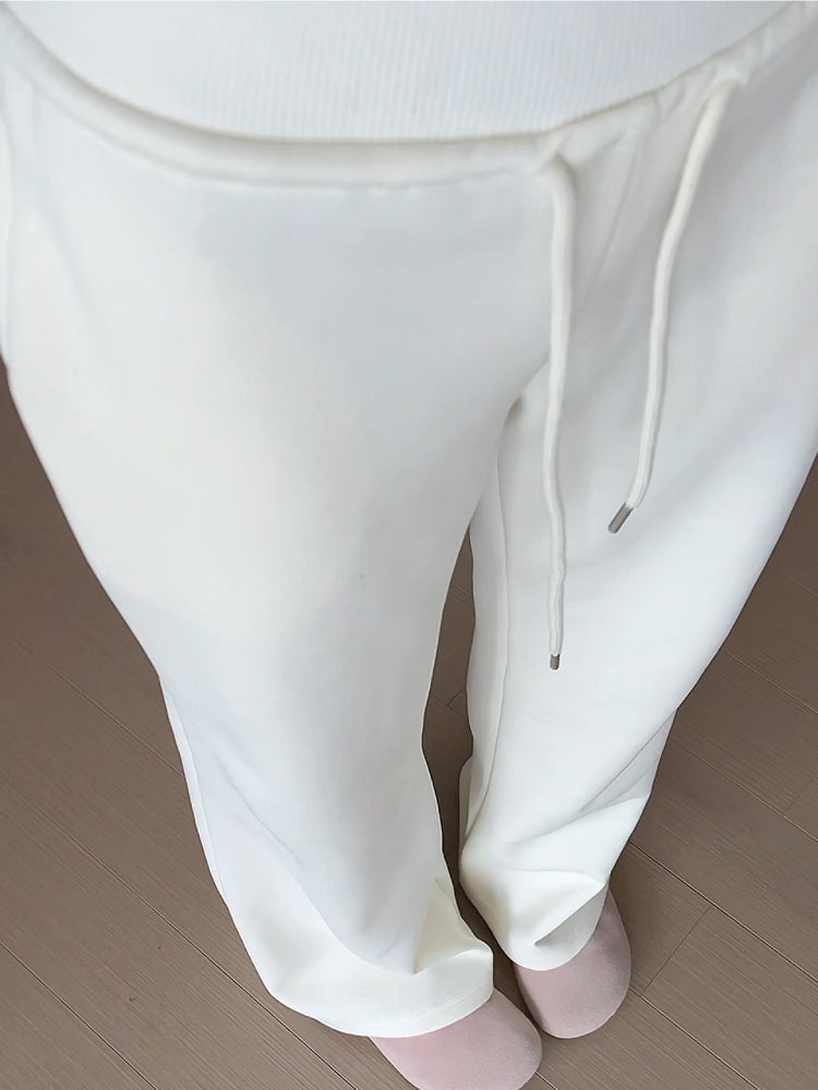 Straight Talk Flared Sweatpants-ntbhshop