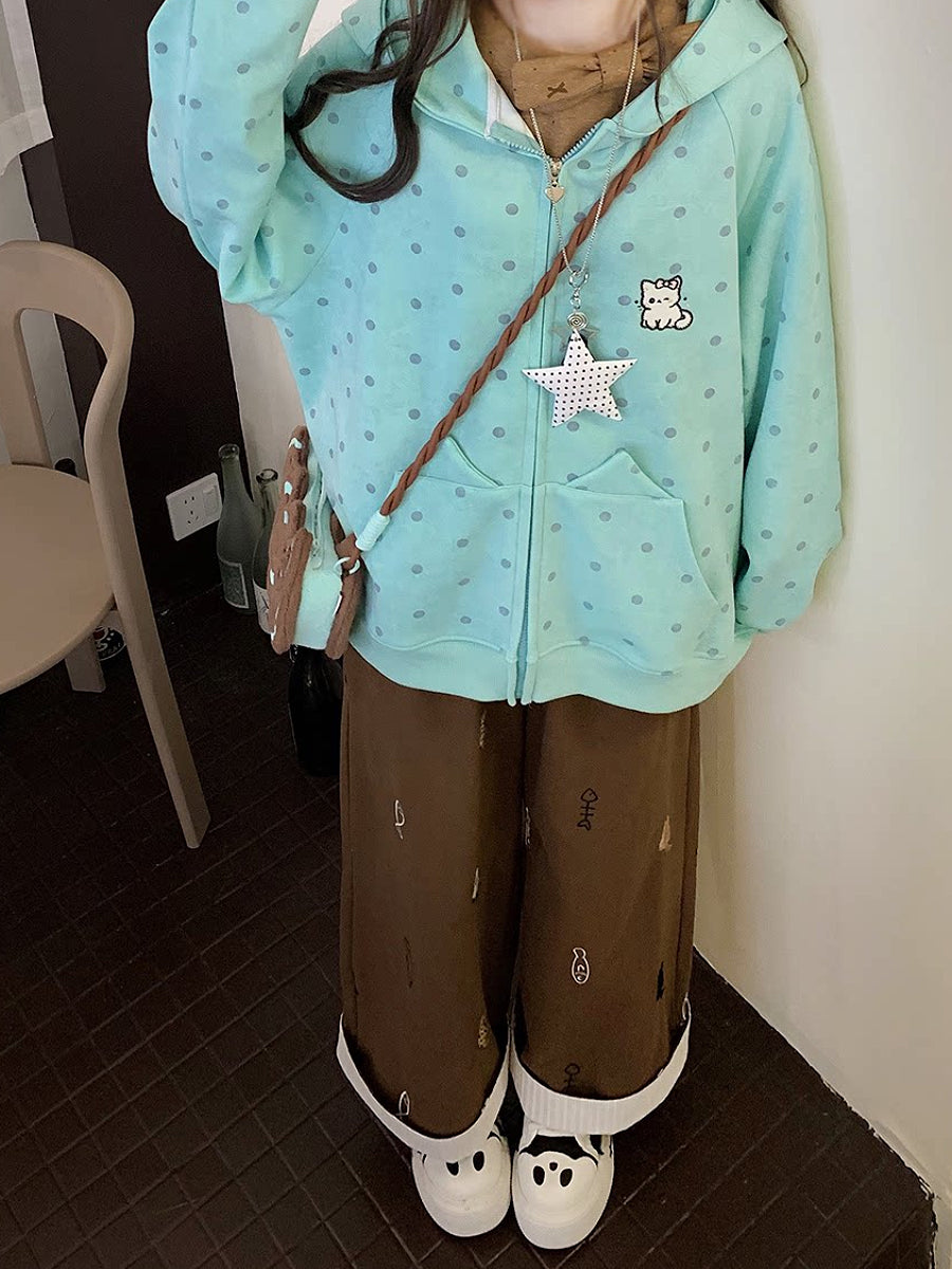 Kitten Bow Doodle Pants-Bottoms-ntbhshop