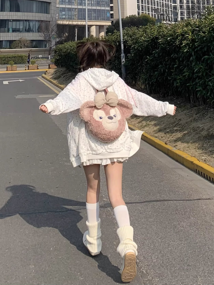 Meadow Kitty Cottage Hooded Jacket-Outerwear-ntbhshop