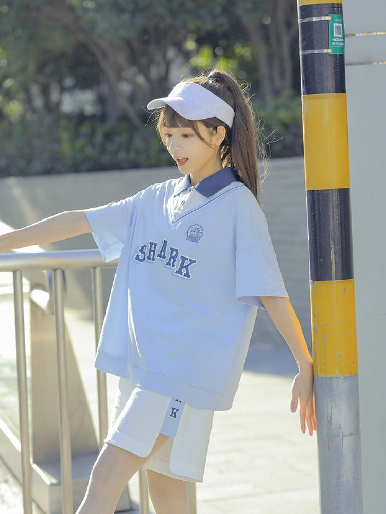 Angry Shark Polo & Shorts-ntbhshop