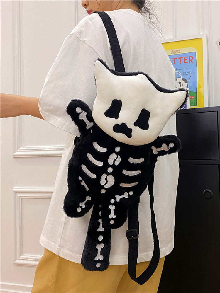 Shock Cat Devil Plush Backpack-ntbhshop