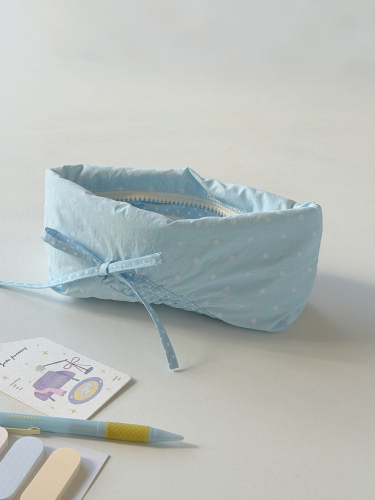 Gentle Ribbon Pencil Cases-Accessories-ntbhshop