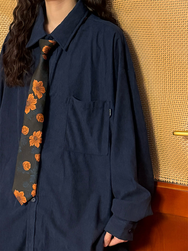 Autumn Archive Unisex Corduroy Shirts-ntbhshop