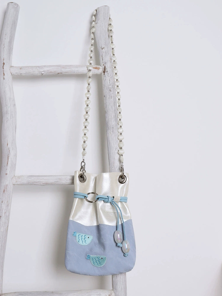 Satin Fishbowl Crossbody Bag-ntbhshop