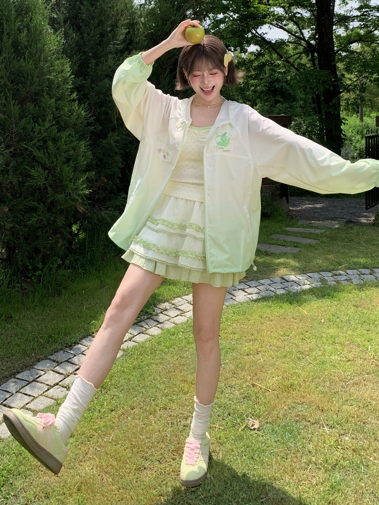 Green Apple Sun Jacket-Outerwear-ntbhshop