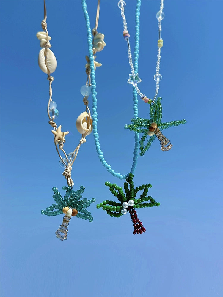 Tropical Tides Beaded Clavicle Necklaces-ntbhshop