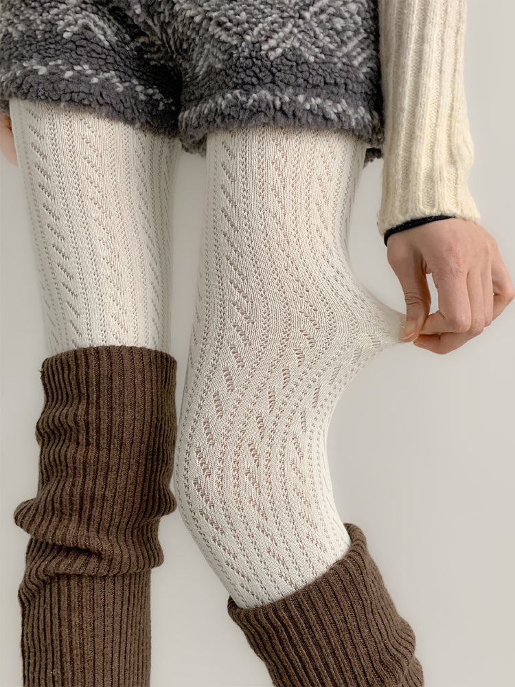 Cloudline Slim Knit Tights-ntbhshop