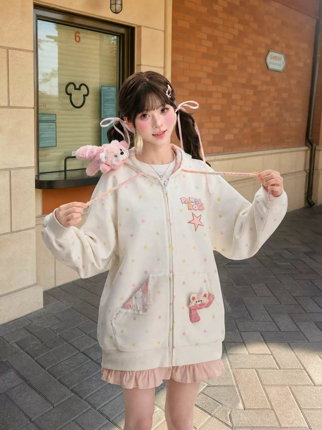 Panda Roux Dottie Jackets-Outerwear-ntbhshop