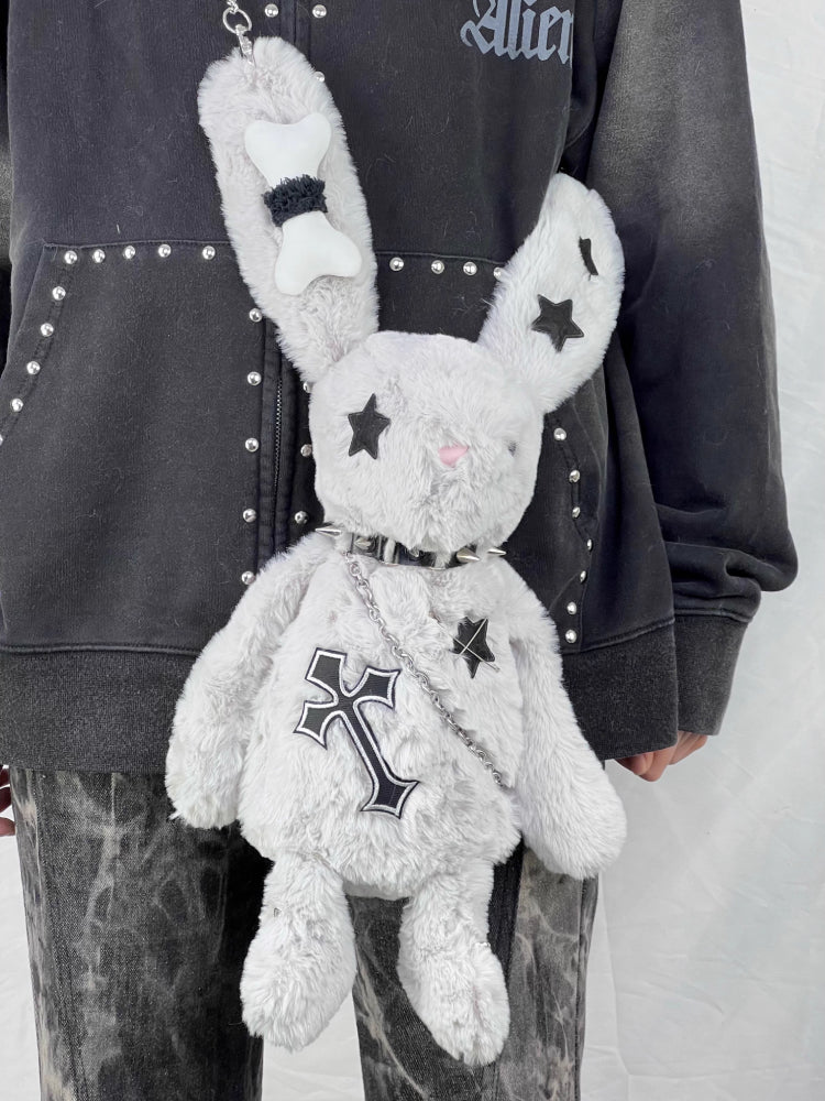 Bunny Knight Crossbody Plush Bags-ntbhshop
