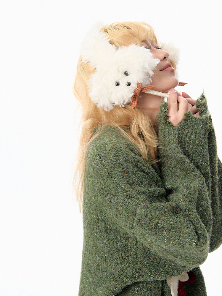Fluffy Puppy Hug Earmuffs-ntbhshop