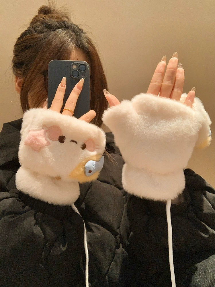Purr Pouch Cozy Hug Gloves-ntbhshop