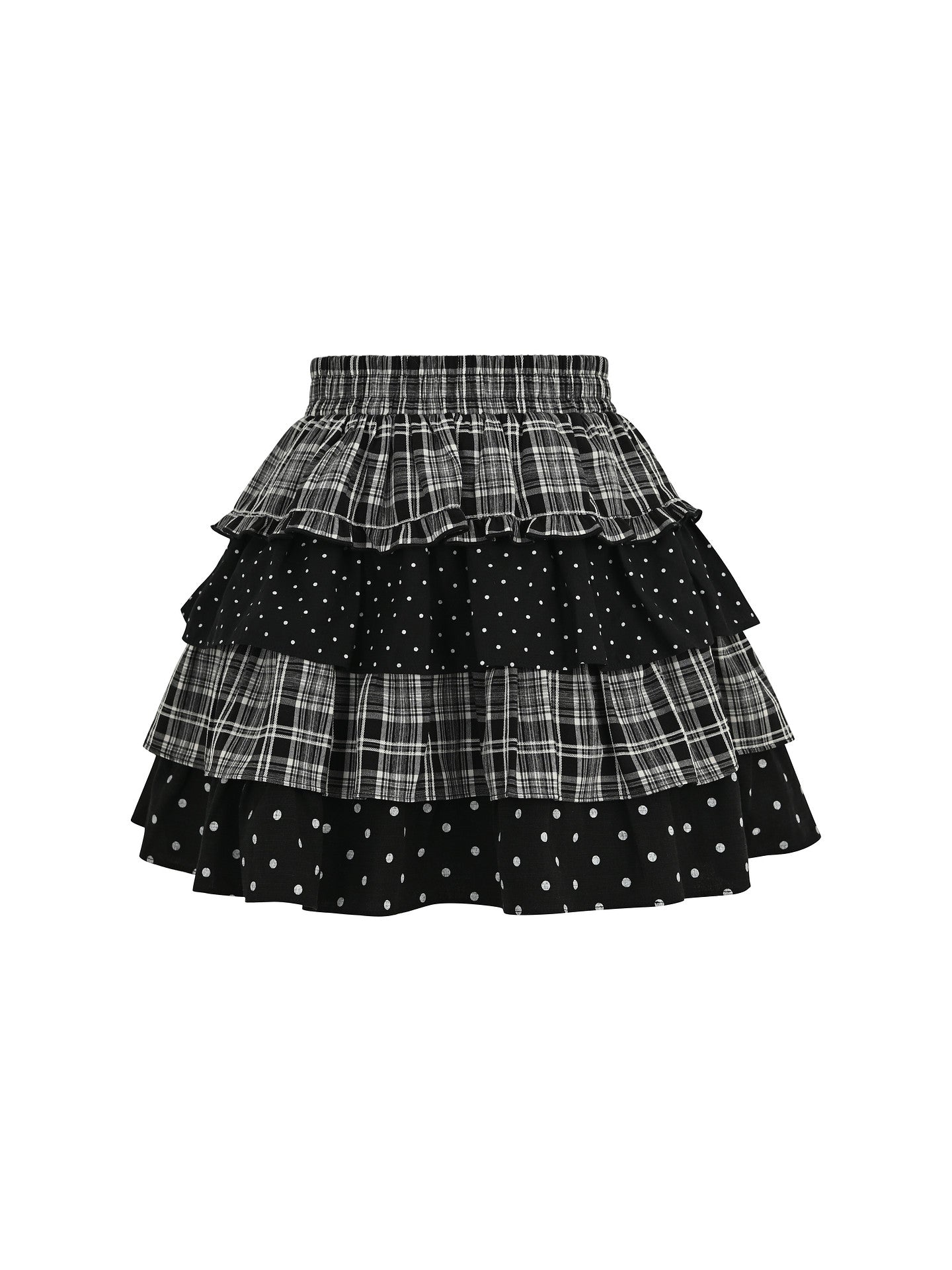 Dot Parade Cake Skirt-Bottoms-ntbhshop