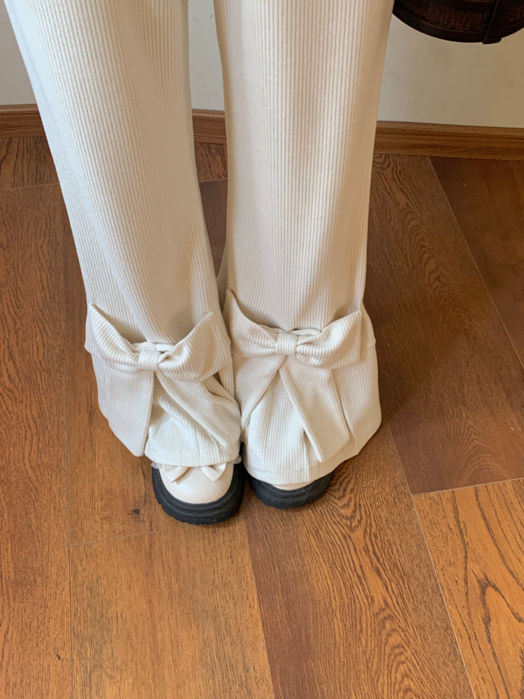 Sweetheart Bow Pants-ntbhshop