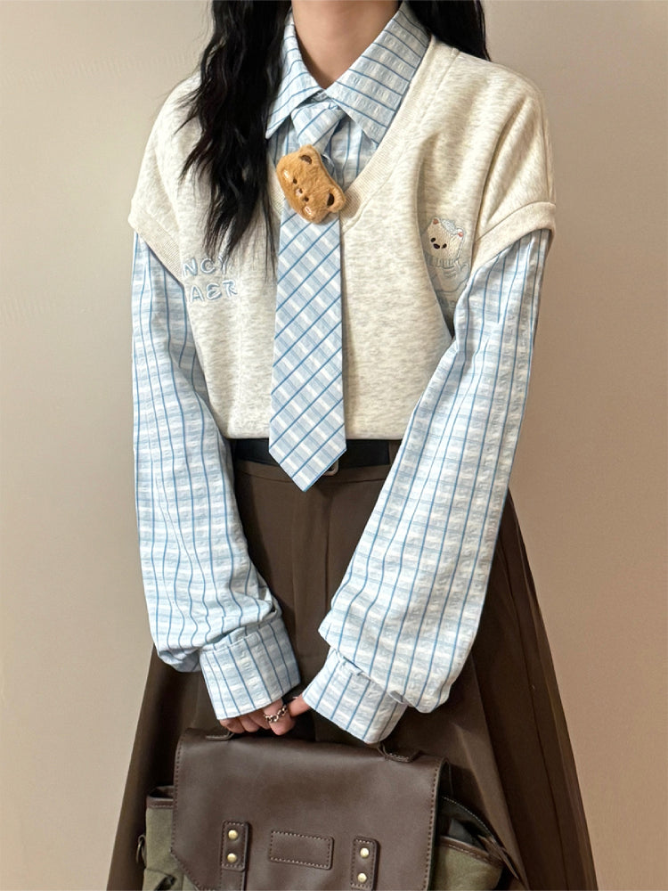 Bear Study Break Sweatshirts & Ties-ntbhshop