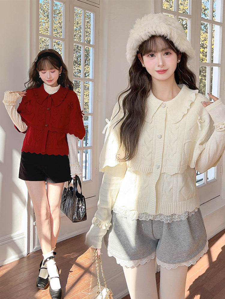 Heart & Tea Garden Knit Cardigans-ntbhshop