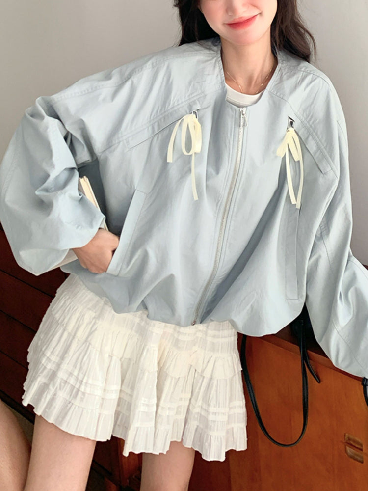 Bluebell Lace Crop Jacket-ntbhshop