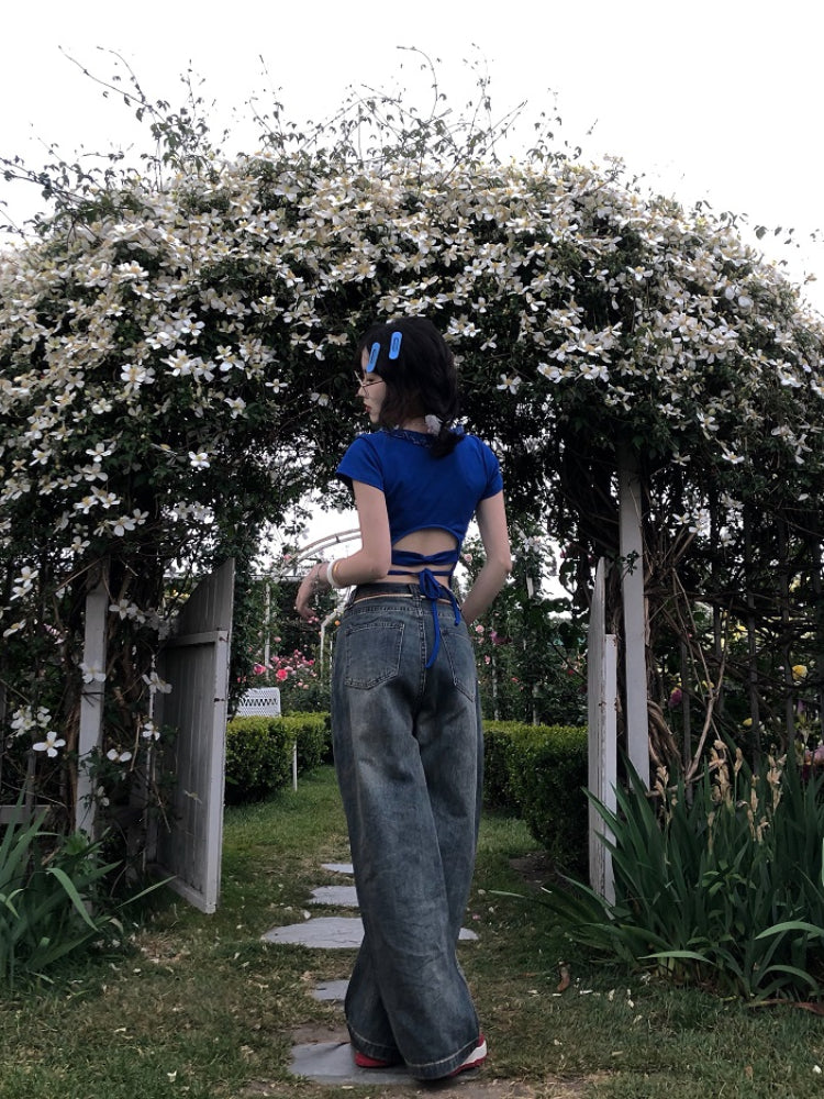 Heart Hollow Dopamine Crop Tops-ntbhshop