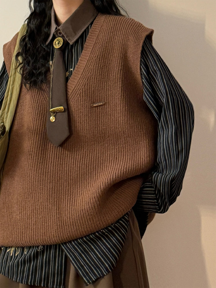 Library Lantern Scholar Knit Vests-ntbhshop