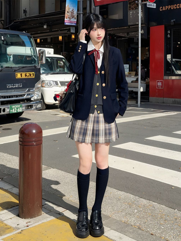 Phonograph JK Uniform Skirts-ntbhshop