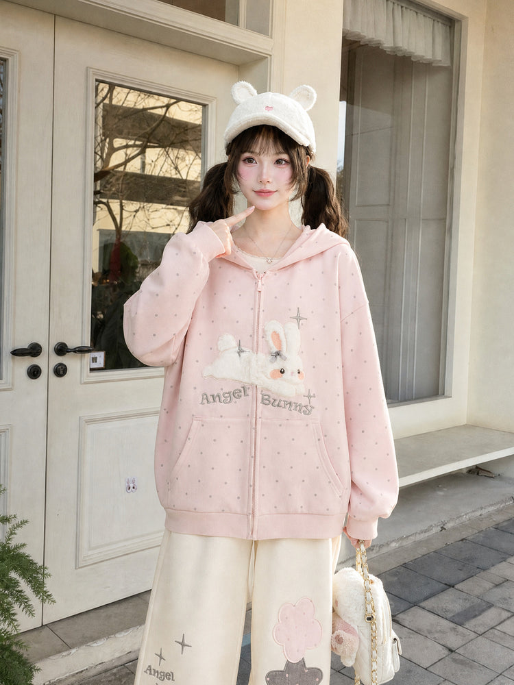 Angel Bunny Ear Jacket-Outerwear-ntbhshop