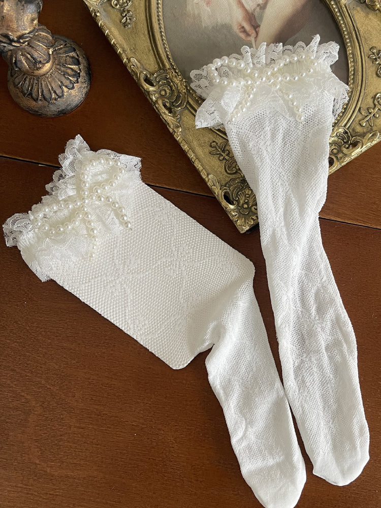 Angels Tea Party Lace Socks Set-ntbhshop