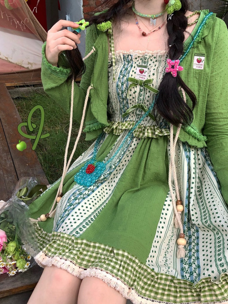 Berry Beads Tassel Knit Cardigans-ntbhshop