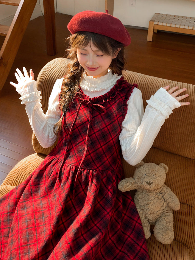 Winter Vanilla Milk Knit Base Top-ntbhshop