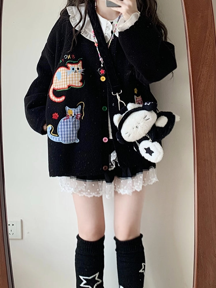 Knitty Kitty Whimsy Cardigans-ntbhshop