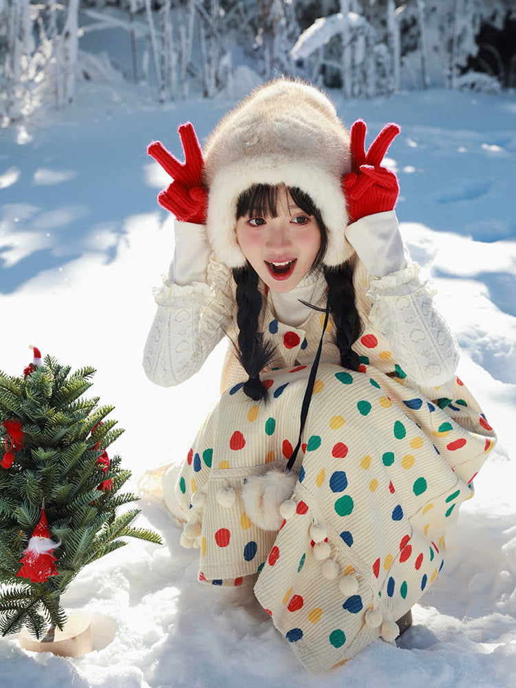 Frosty Fluff Cloud Collar Knit Top-ntbhshop