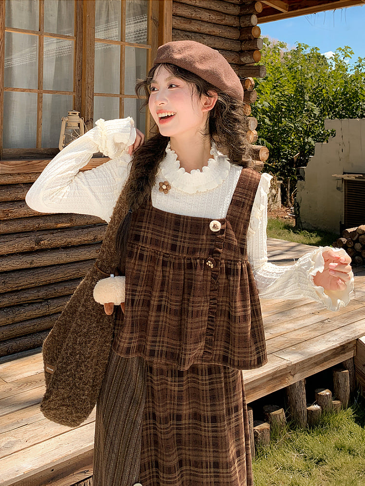 Snowden Rib Ruffle Turtlenecks-ntbhshop