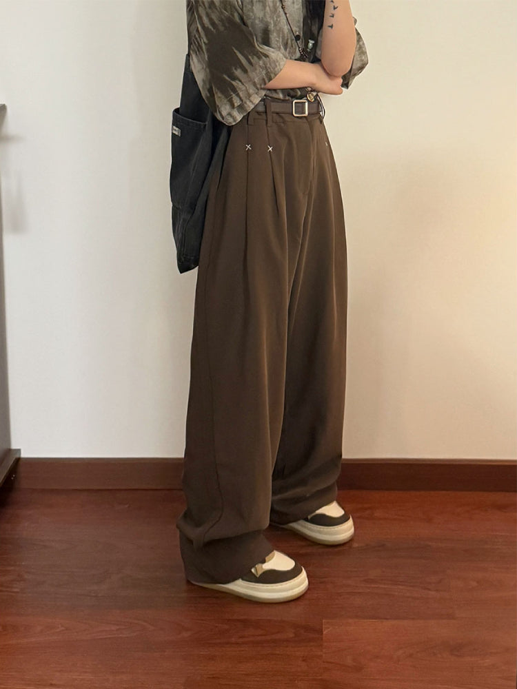 Coffee Break Wide Leg Pants-ntbhshop