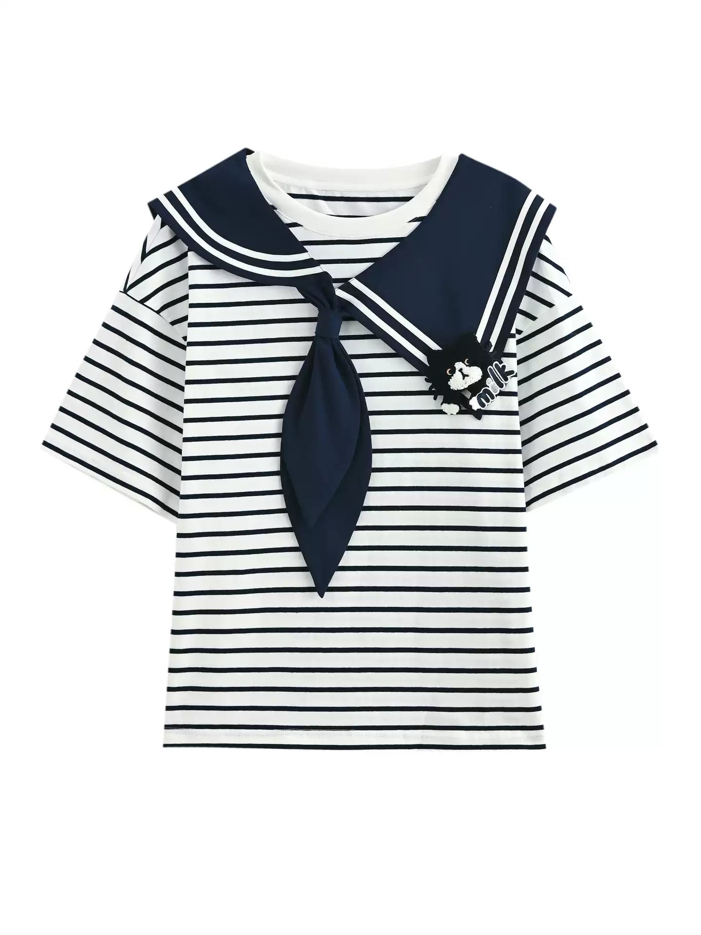 Milk Cat Sailor Tops & Skirts-Sets-ntbhshop