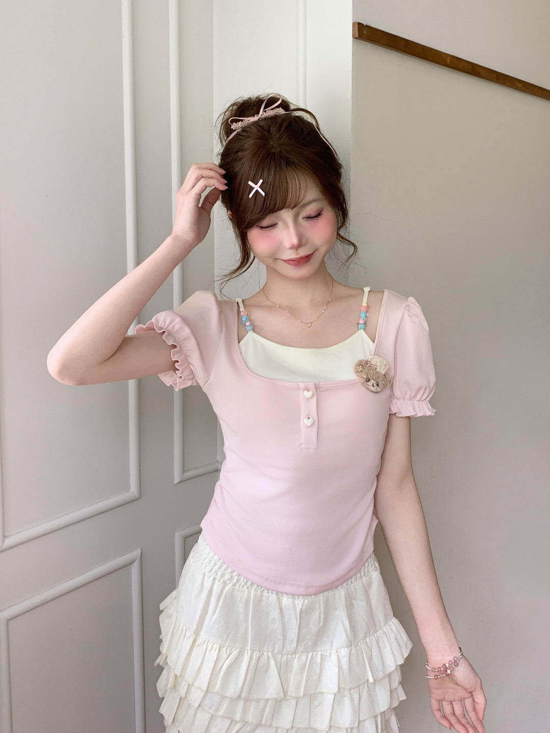 Bakery Bear Layered Tops-Tops-ntbhshop