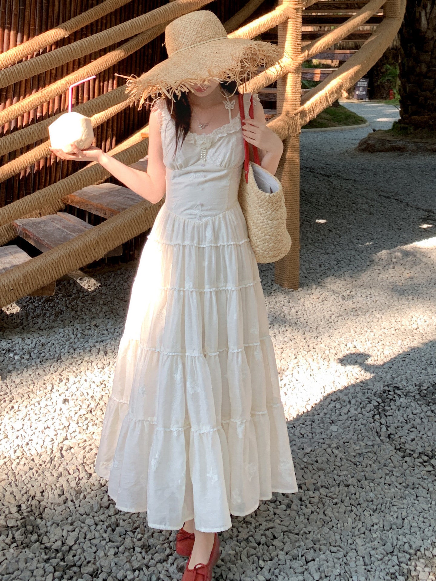 Cloud Petal Butterfly Dress-Dresses-ntbhshop