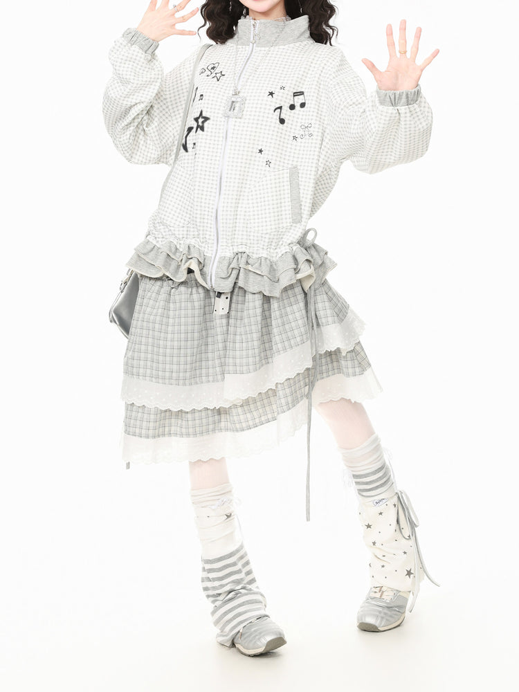 Whimsy Melody Ruffle Jackets-Outerwear-ntbhshop