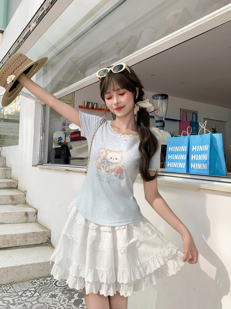 Spring Kitten Baby Tees-Tops-ntbhshop