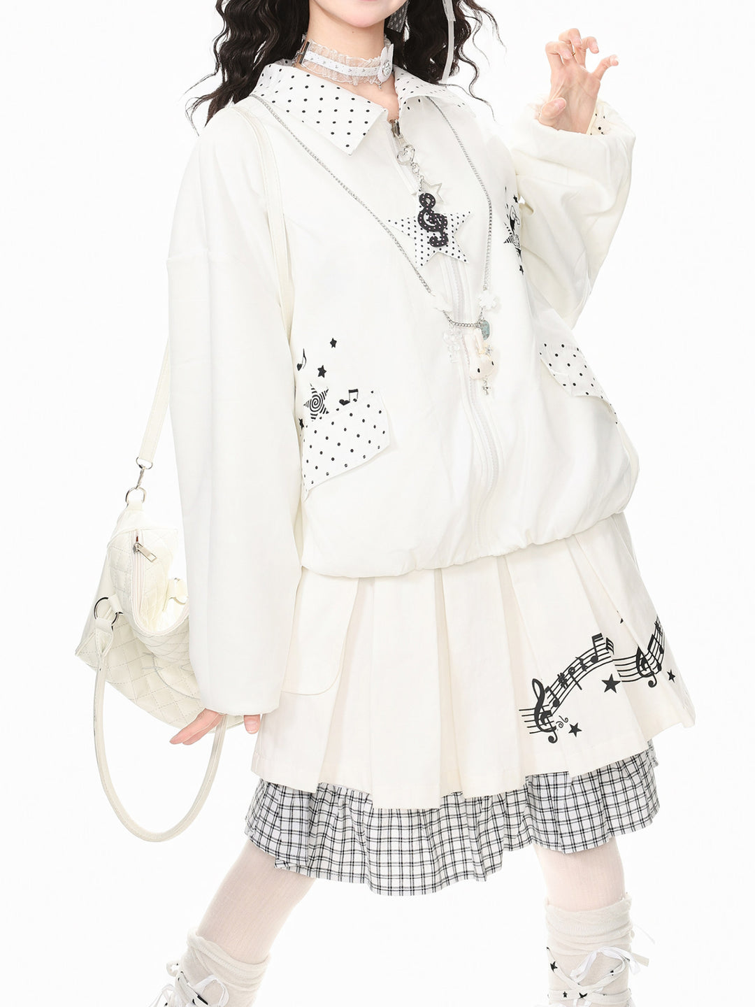 Whimsy Melody Reversible Jackets-Outerwear-ntbhshop